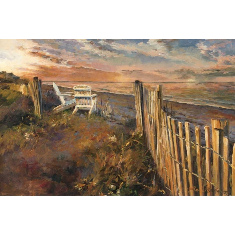 The Beach at Sunset Poster Print by Marilyn Hageman-VARPDX1263 Image 1