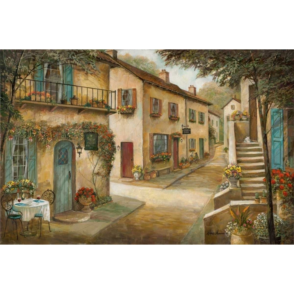 Village Charm and Poster Print by Ruane Manning-VARPDX12632 Image 1