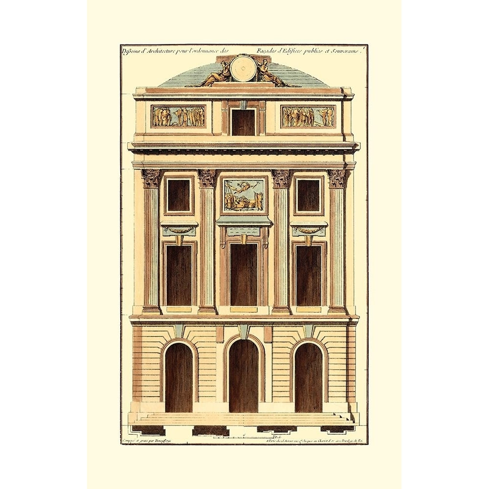 Architectural Facade II Poster Print - Deneufforge-VARPDX12639Z Image 1