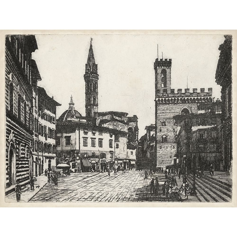 Scenes in Firenze II Poster Print - Unknown-VARPDX126404Z Image 1