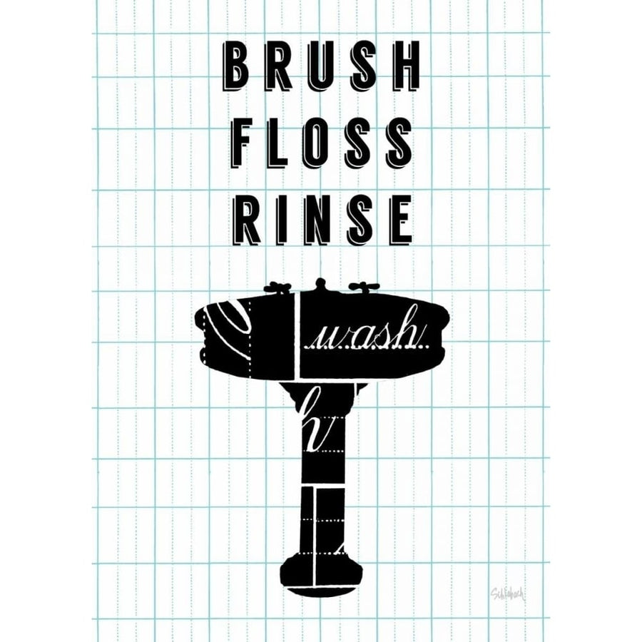 Letterform Sink Poster Print by Sue Schlabach-VARPDX12646 Image 1