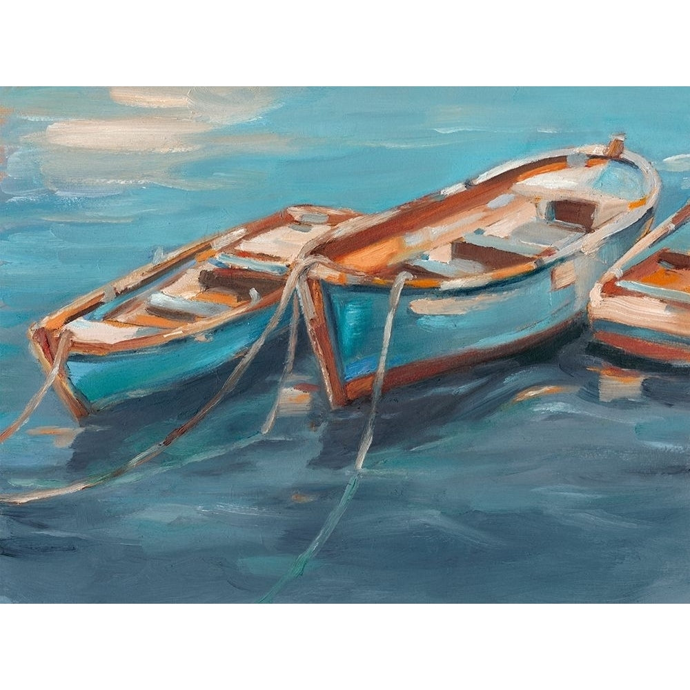 Tethered Row Boats I Poster Print - Ethan Harper-VARPDX126884FN Image 1