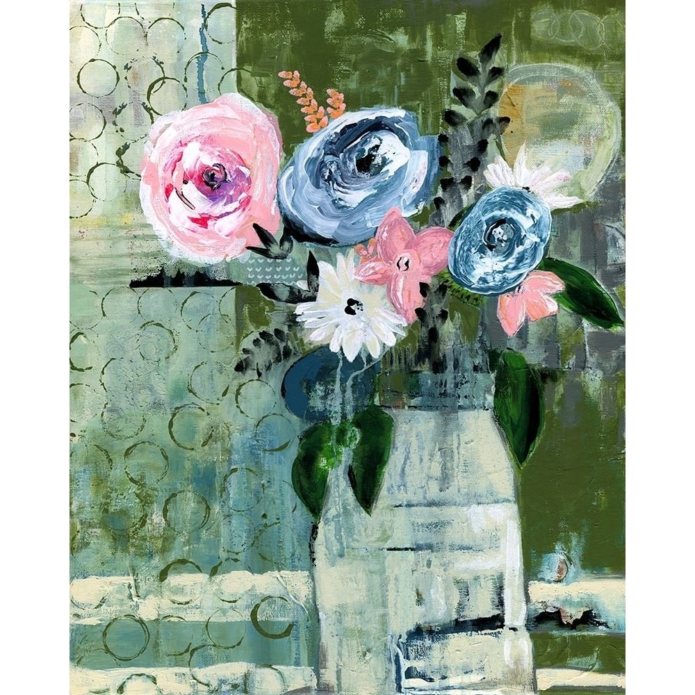 Modern Floral Circle Poster Print - Tara Daavettila-VARPDX127156GG Image 1