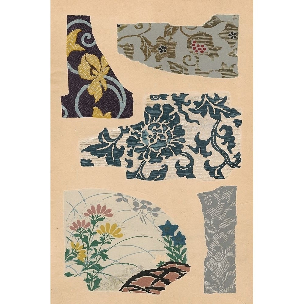 Japanese Textile Design VII Poster Print - Ema Seizan-VARPDX127272Z Image 1