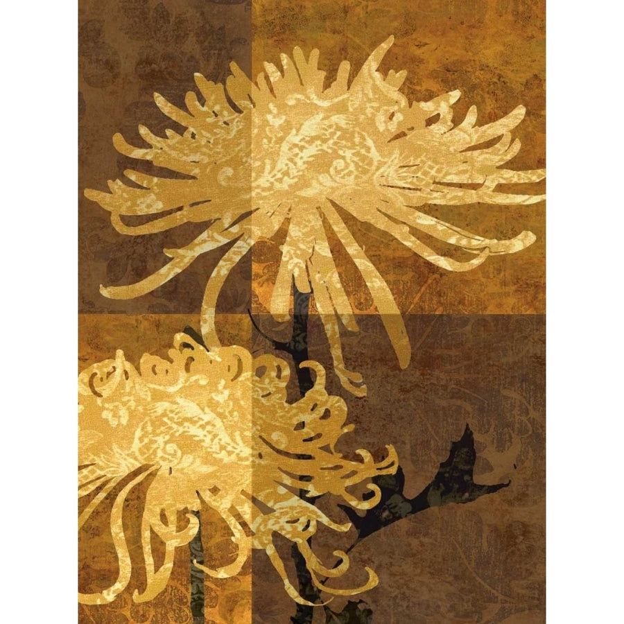 Golden Mums II Poster Print by Keith Mallett-VARPDX12733 Image 1