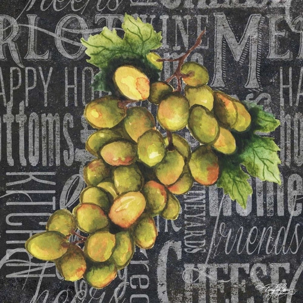 Wine Grapes I Poster Print by Mary Beth Baker-VARPDX12737 Image 1