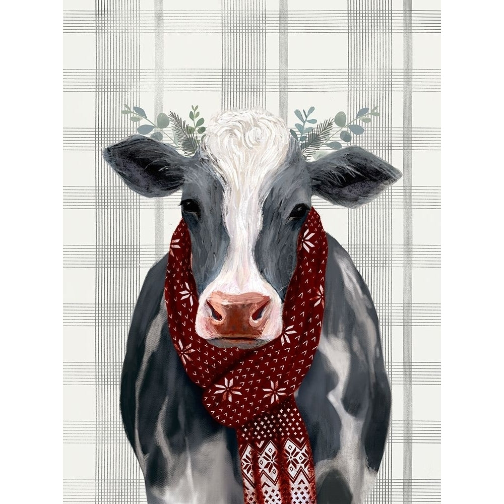 Yuletide Cow II Poster Print - Victoria Borges-VARPDX127991GG Image 1