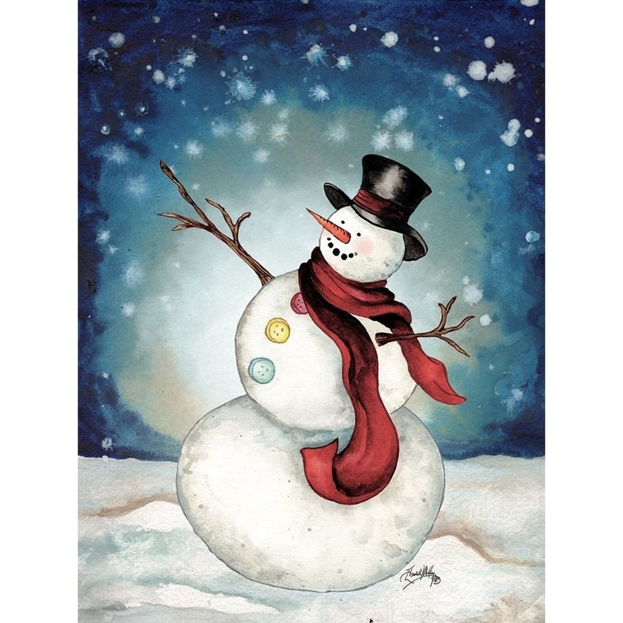 Snowman Cheers II Poster Print by Elizabeth Medley-VARPDX12830P Image 1