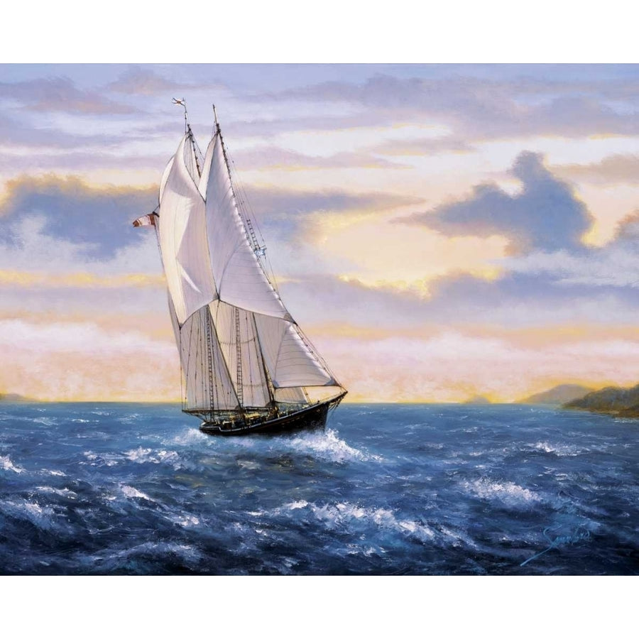 East Wind Sails Poster Print by Sambataro-VARPDX128576 Image 1