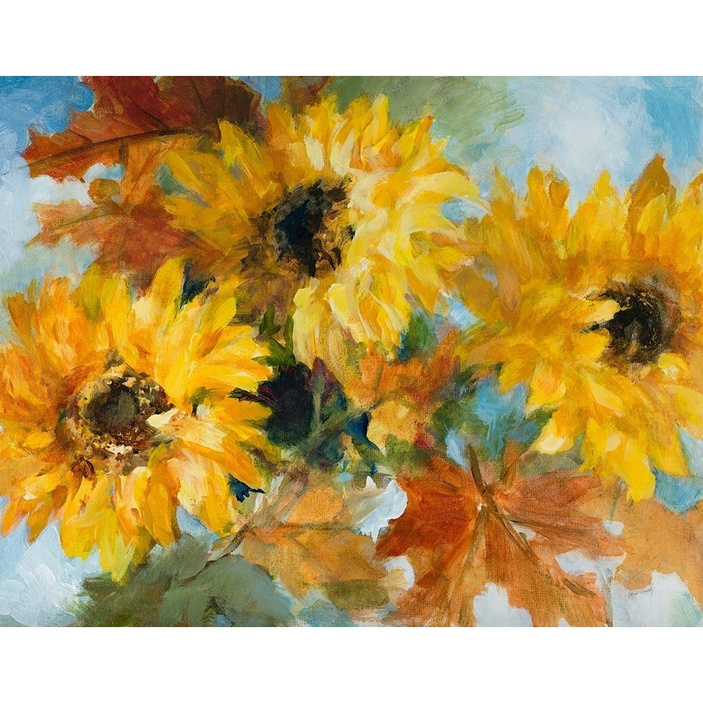 Breezy Sunflowers Poster Print by Lanie Loreth-VARPDX12867 Image 1