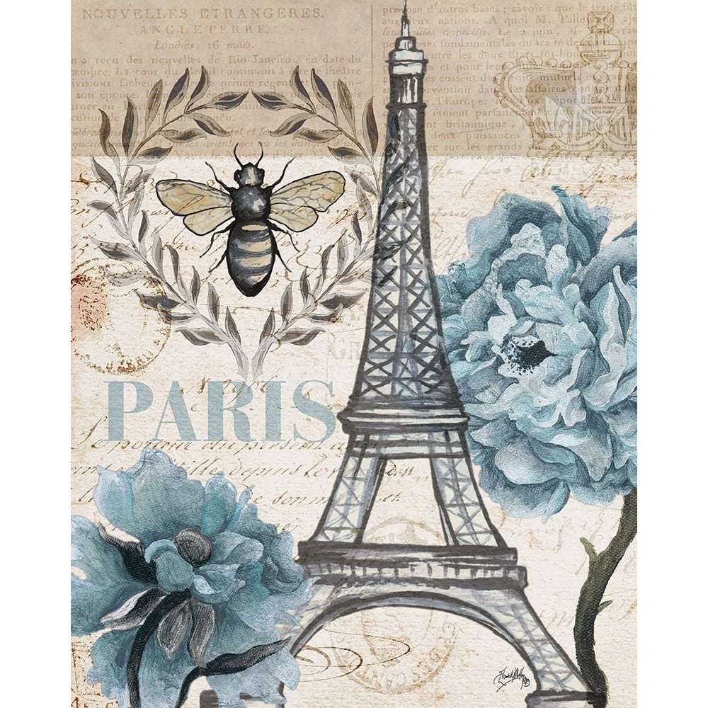 Paris Bee I Poster Print by Elizabeth Medley-VARPDX12881F Image 1