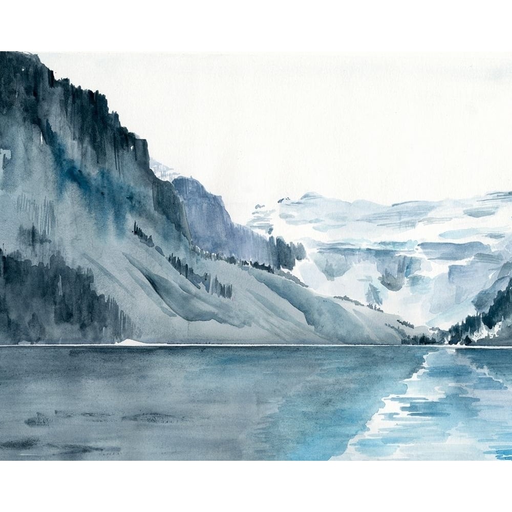 Winter Fjords I Poster Print - Jennifer Paxton Parker-VARPDX128846Z Image 1