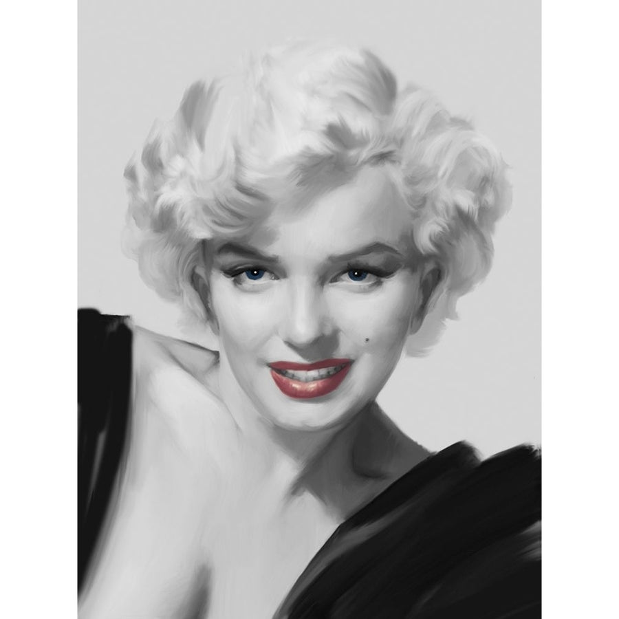 The Look Red Lips Poster Print - Chris Consani-VARPDX128903GG Image 1