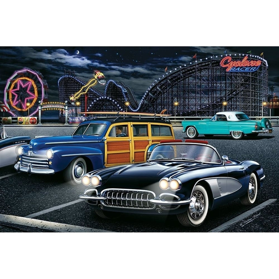 Diners and Cars III Poster Print - Helen Flint-VARPDX129065GG Image 1