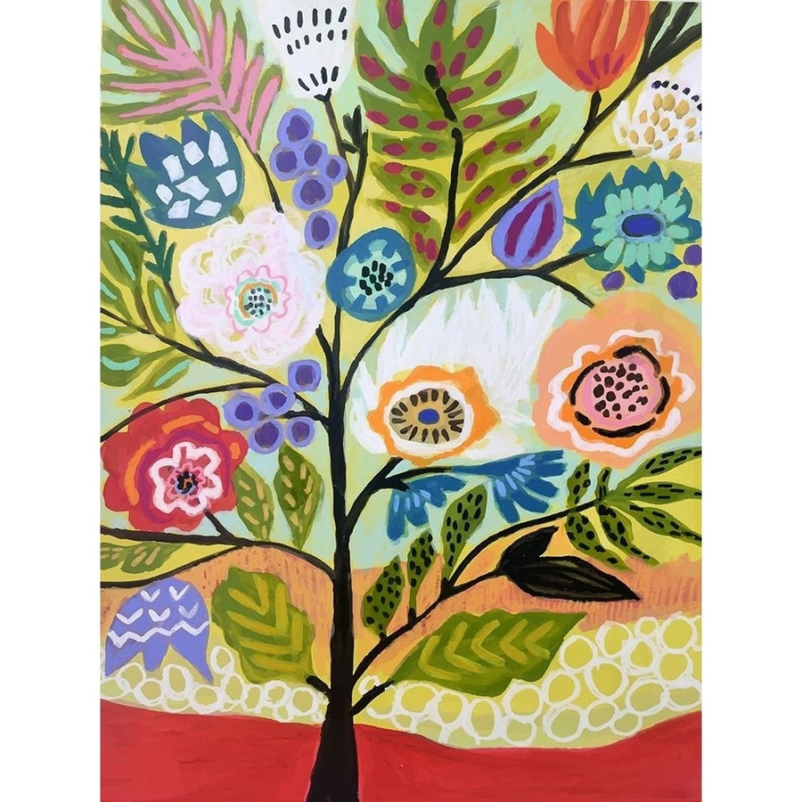 Flower Tree II Poster Print - Karen Fields-VARPDX129129GG Image 1