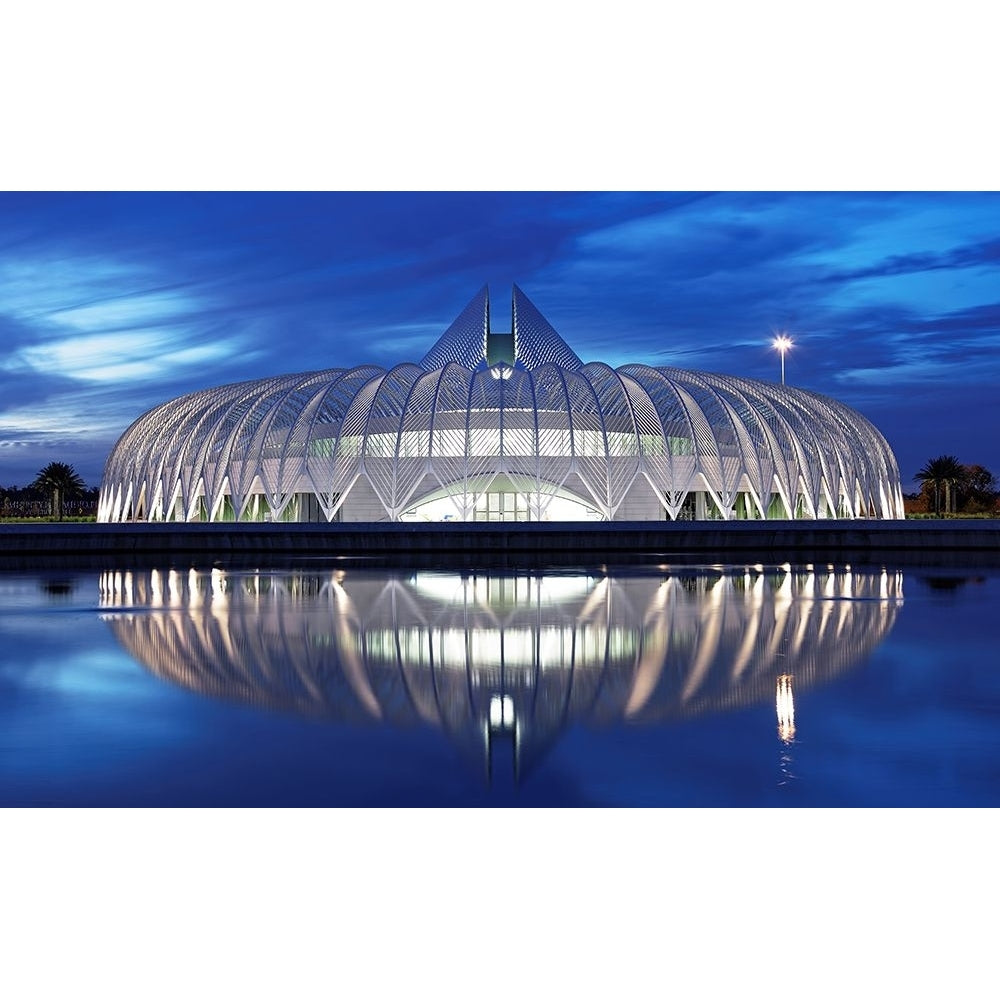 Polytechnic University Of Florida At Night Poster Print - Martin Fleckenstein-VARPDX1295467 Image 1