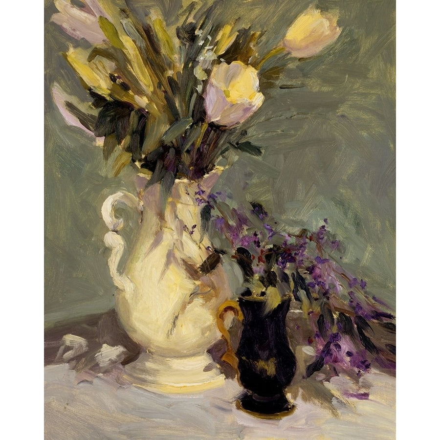 Tulips and Lavender Poster Print - Allayn Stevens-VARPDX129580GG Image 1