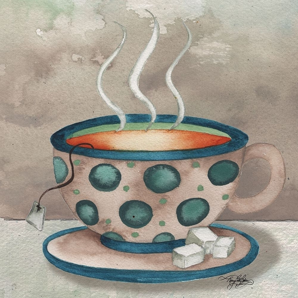 Steaming Tea Poster Print by Mary Beth Baker-VARPDX12959A Image 1