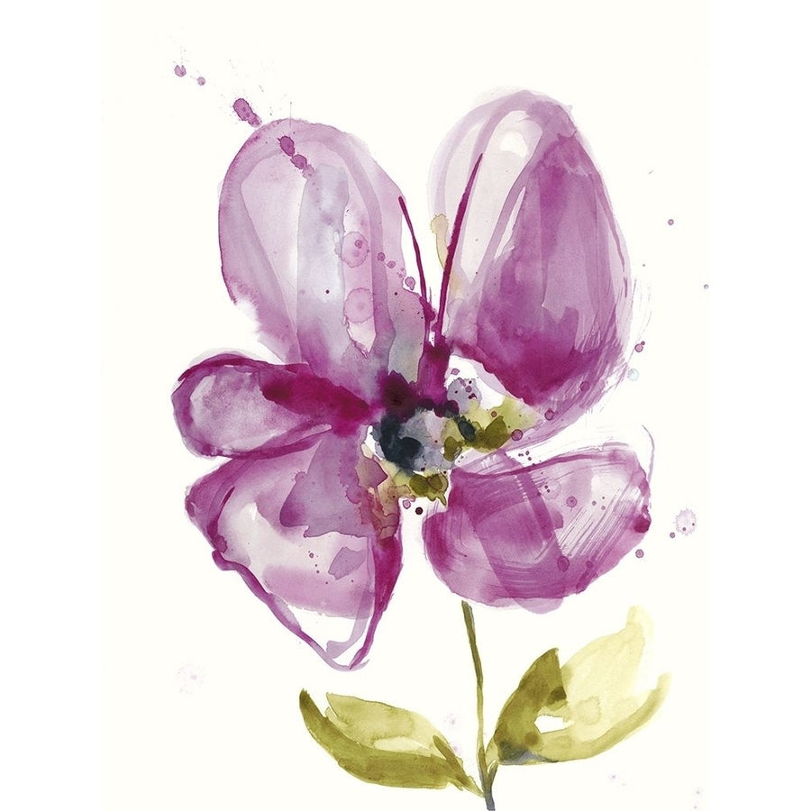 Violet Petals II Poster Print - Jennifer Goldberger-VARPDX129991FN Image 1