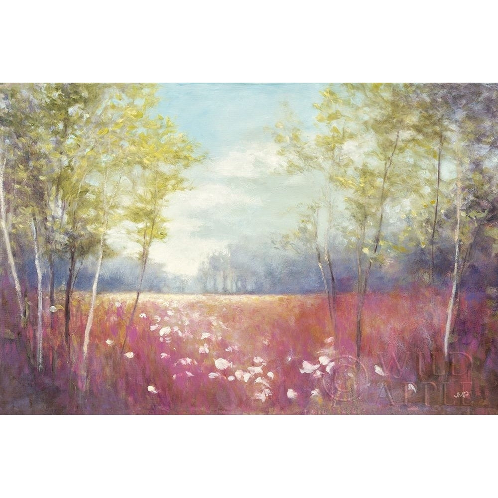 Purple Field Crop Poster Print by Julia Purinton-VARPDX13000 Image 1