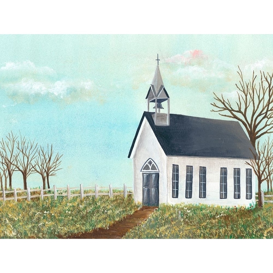 Country Church IV Poster Print - Regina Moore-VARPDX130260GG Image 1