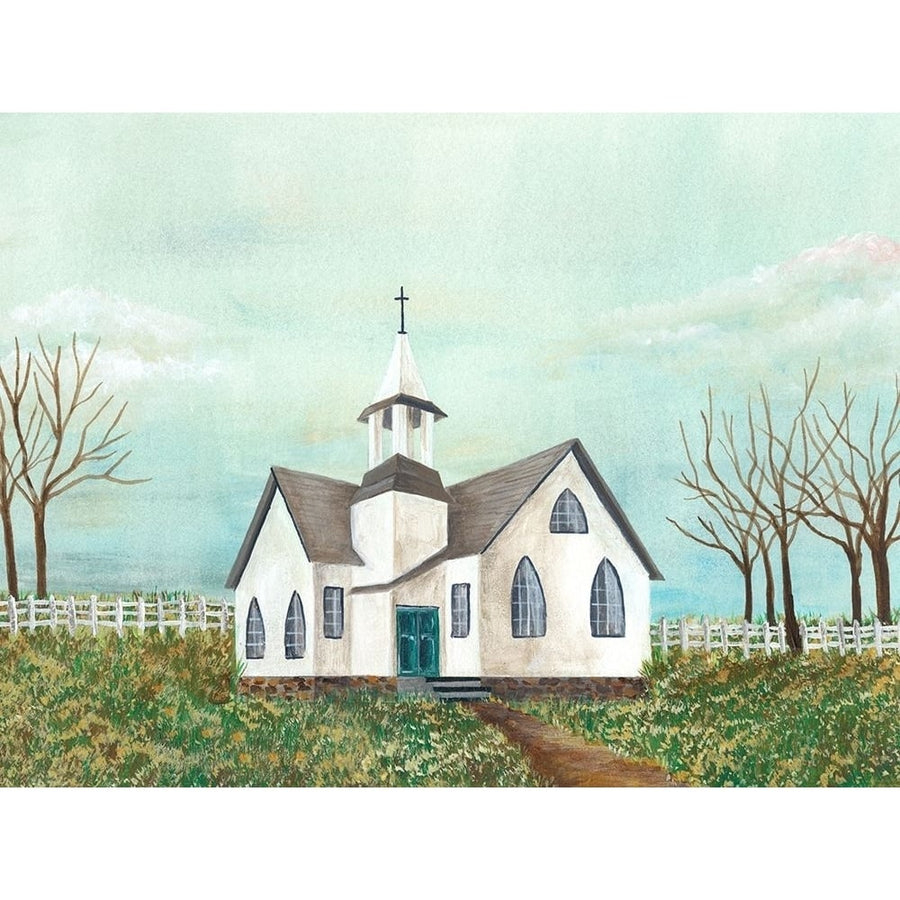 Country Church III Poster Print - Regina Moore-VARPDX130259GG Image 1