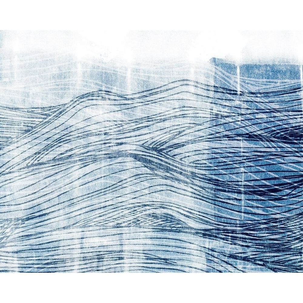 Indigo Waves I Poster Print - Jarman Fagalde-VARPDX130302GG Image 1