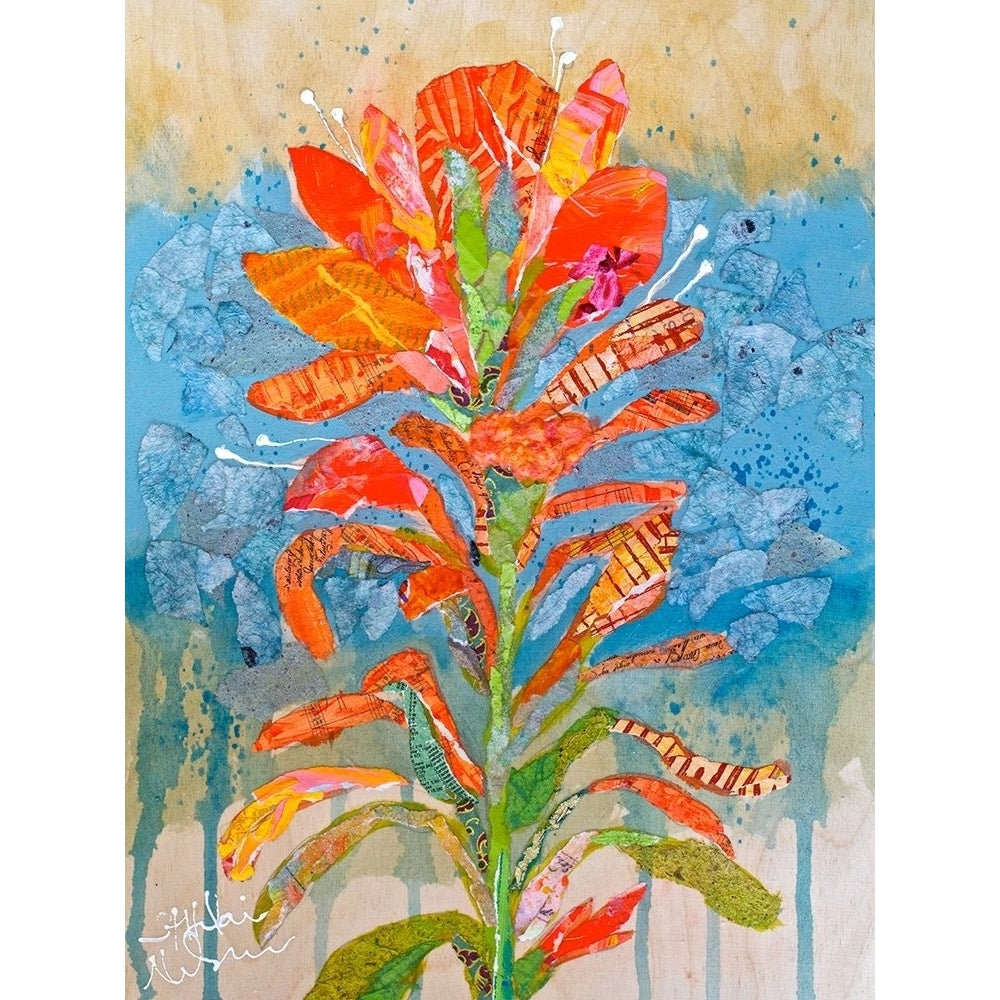 Indian Paintbrush Collage I Poster Print - Hilaire Elizabeth St.-VARPDX130567GG Image 1