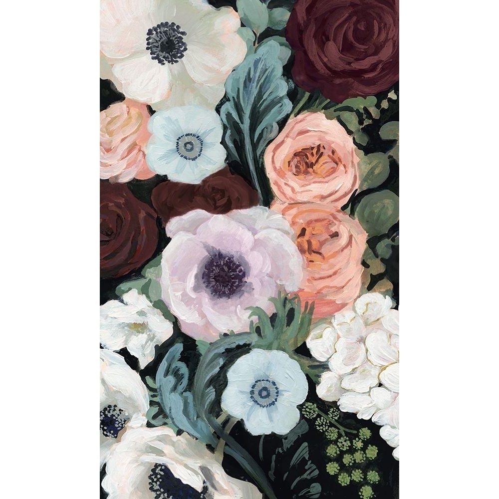 Floral Nocturne II Poster Print - Victoria Borges-VARPDX130777GG Image 1