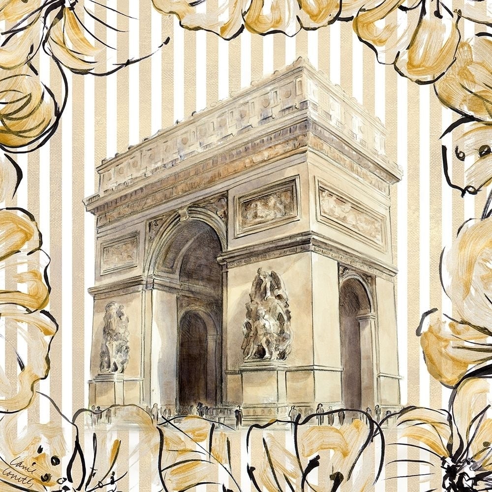 Golden Paris II Poster Print by Lanie Loreth-VARPDX13091AJ Image 1