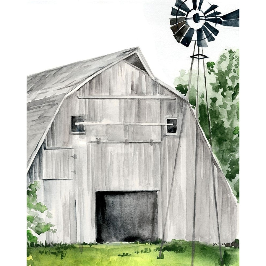 Weathered Barn II Poster Print - Jennifer Paxton Parker-VARPDX131020GG Image 1