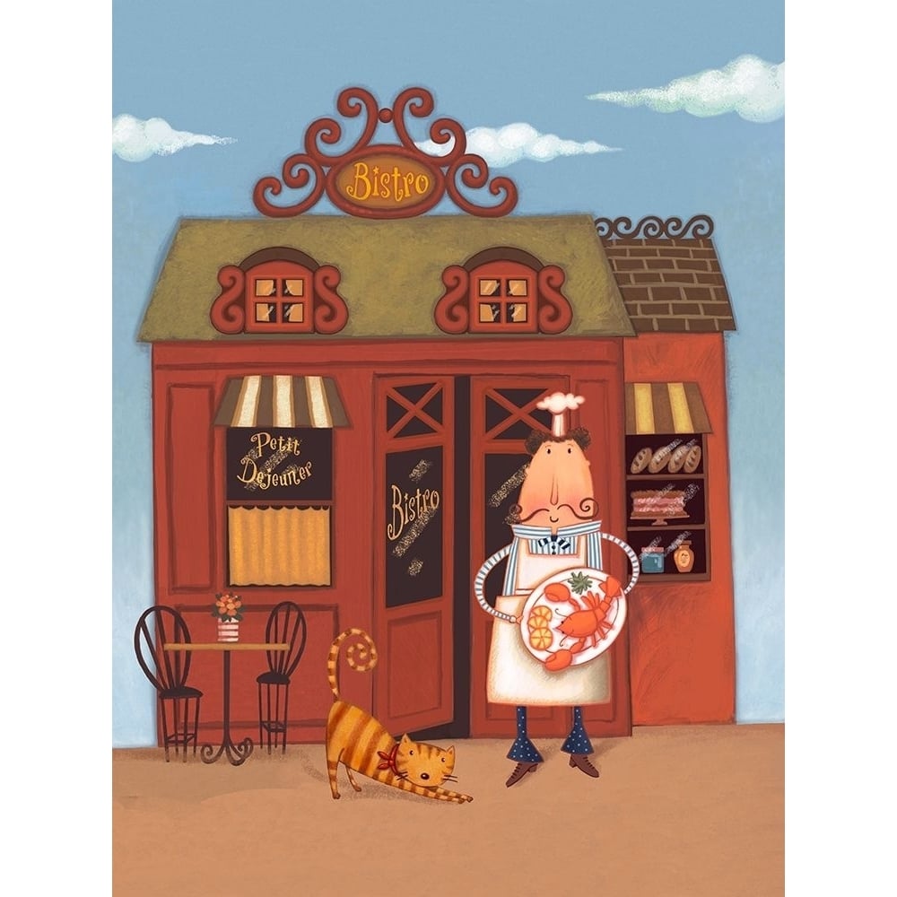 Cafe Chef III Poster Print - Viv Eisner-VARPDX131191D Image 1