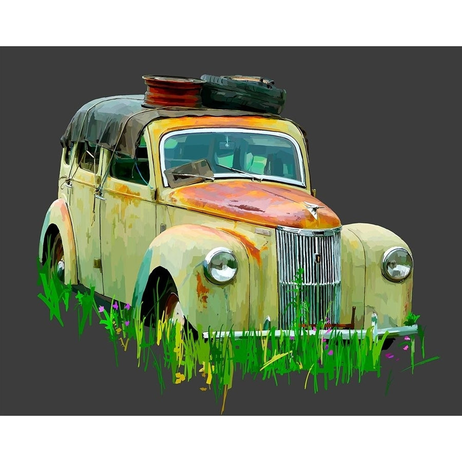 Rusty Car III Poster Print - Emily Kalina-VARPDX131325GG Image 1