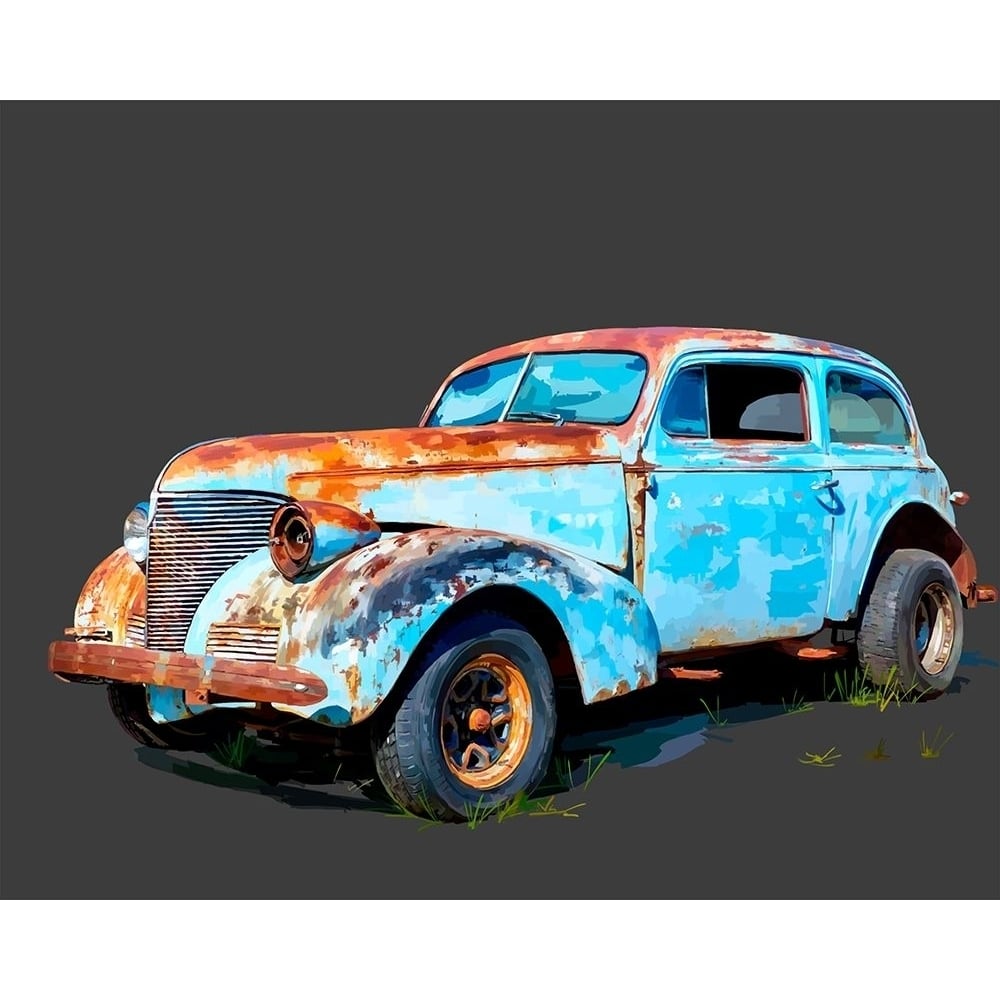 Rusty Car I Poster Print - Emily Kalina-VARPDX131323GG Image 1