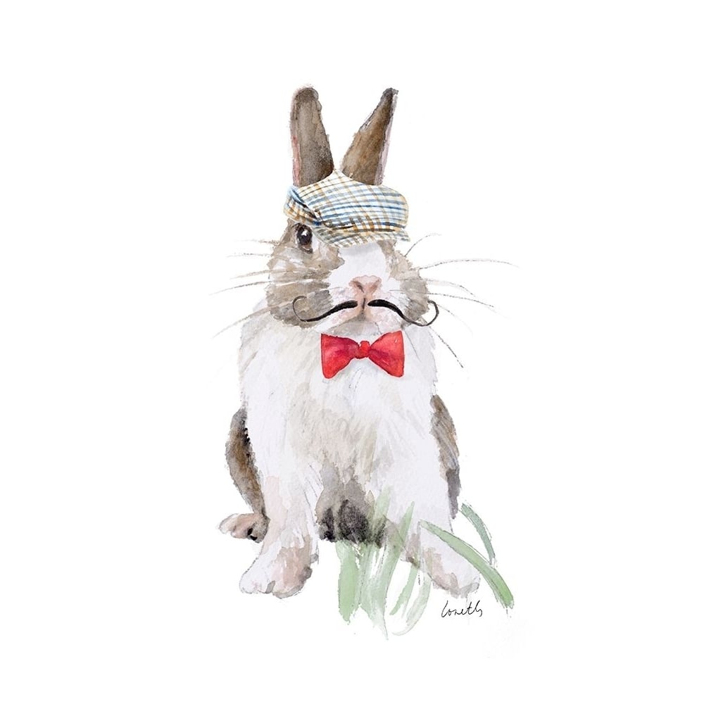 Modern Bunny III Poster Print by Lanie Loreth-VARPDX13142JA Image 1