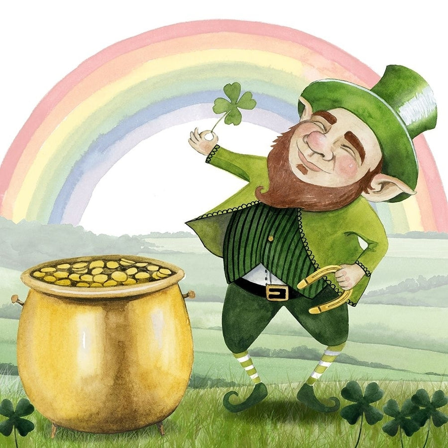 Leprechauns Rainbow I Poster Print - Grace Popp-VARPDX131379D Image 1