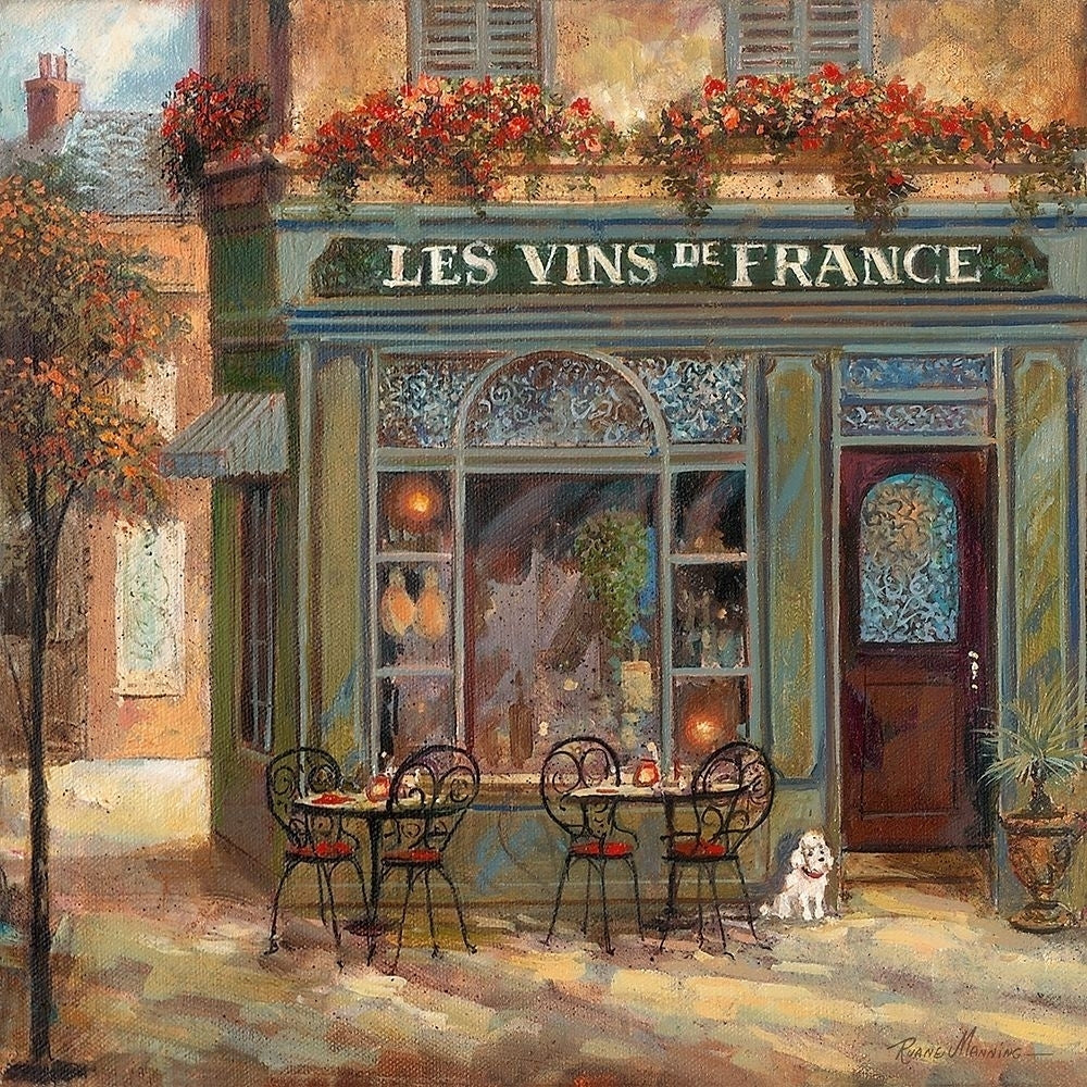 Wine Shop Poster Print by Ruane Manning-VARPDX13195 Image 1