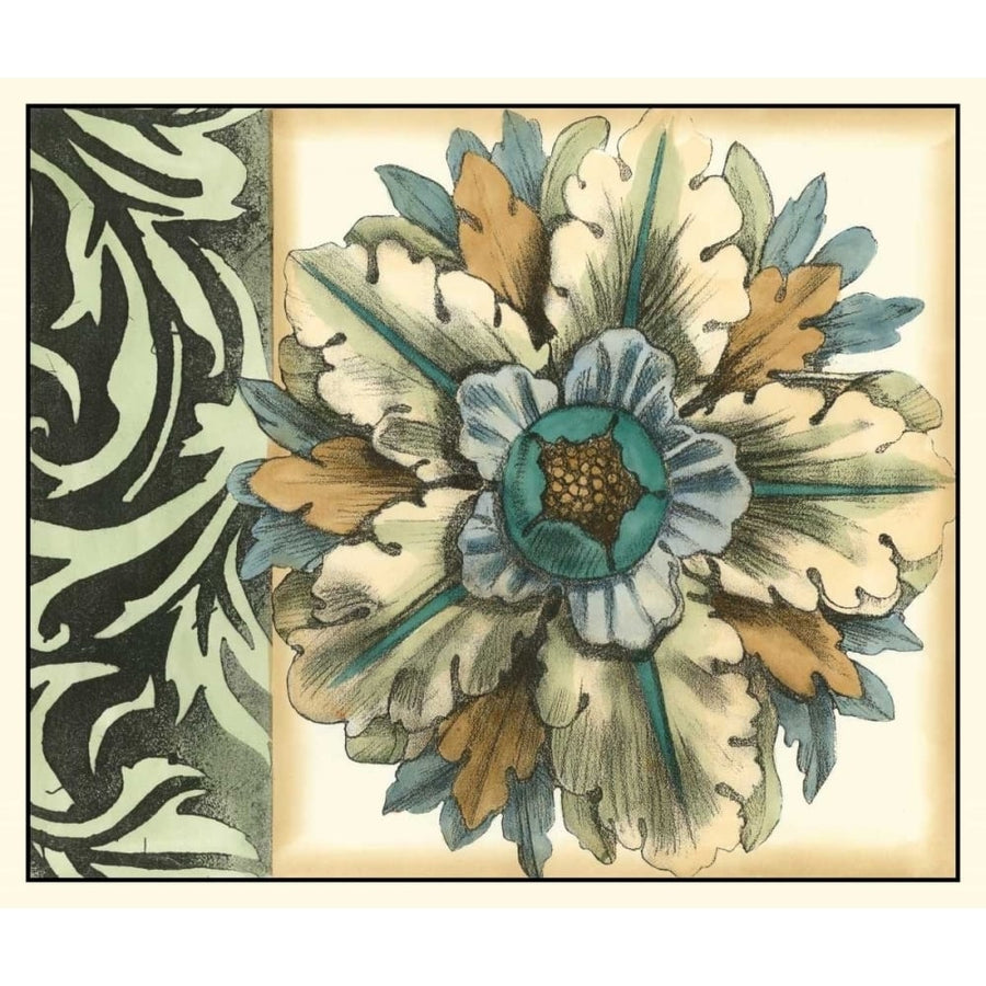 Panelled Rosette II Poster Print - Jennifer Goldberger-VARPDX13195Z Image 1