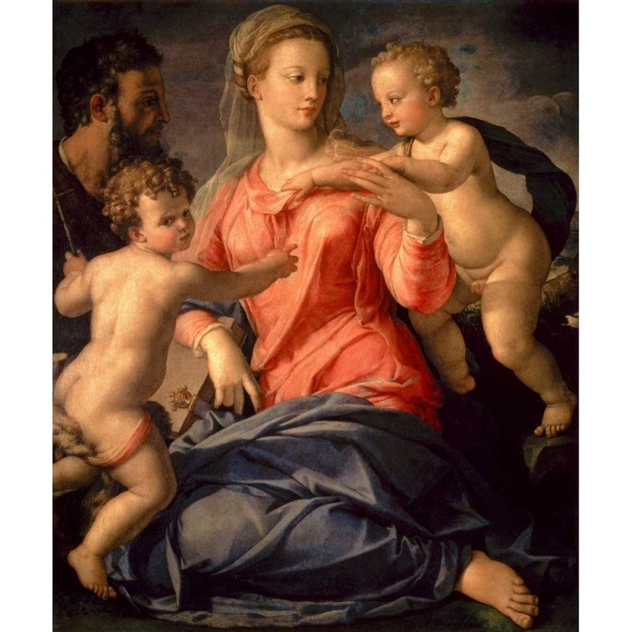 The Holy Family Poster Print by Agnolo Bronzino-VARPDX132069 Image 1