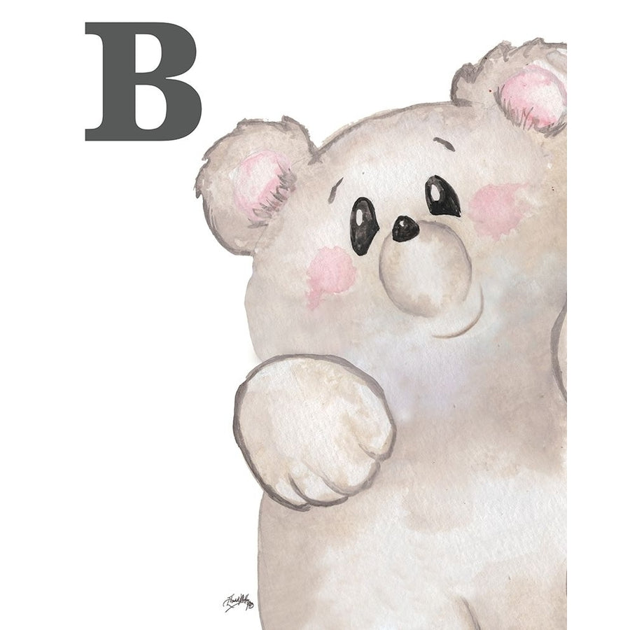 B is for Bear Poster Print by Elizabeth Medley-VARPDX13216AA Image 1