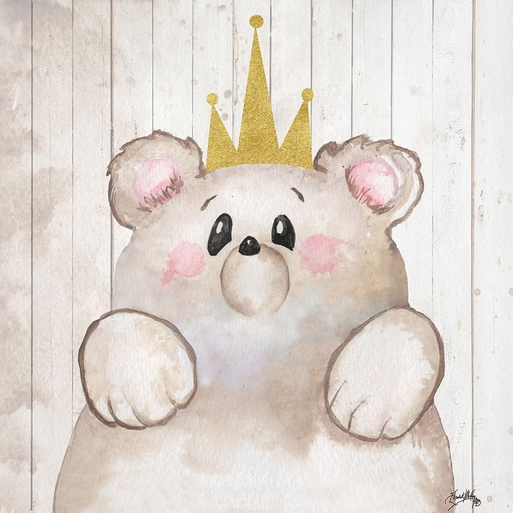 Princess Bear Poster Print by Elizabeth Medley-VARPDX13216A Image 1