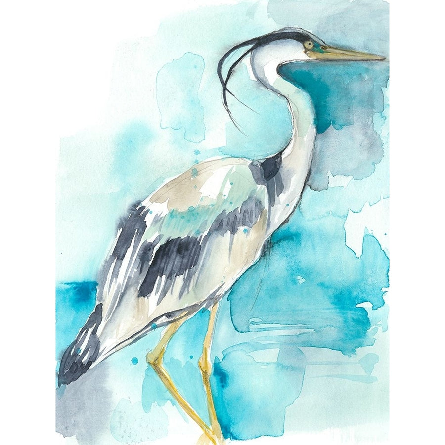 Heron Splash I Poster Print - Jennifer Goldberger-VARPDX132223FN Image 1