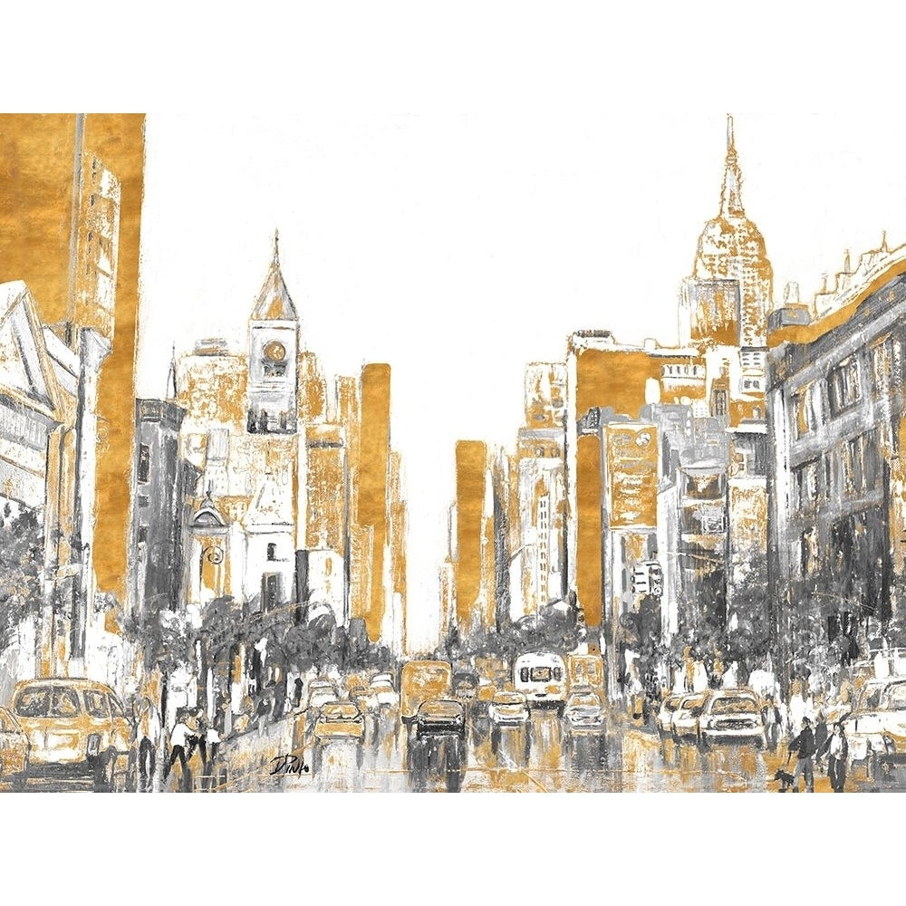 Golden City Poster Print by Patricia Pinto-VARPDX13235AA Image 1