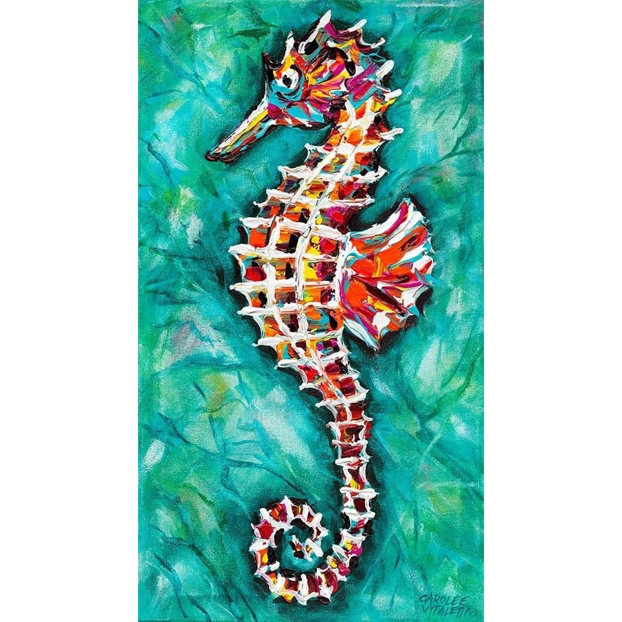 Radiant Seahorse II Poster Print - Carolee Vitaletti-VARPDX132400D Image 1