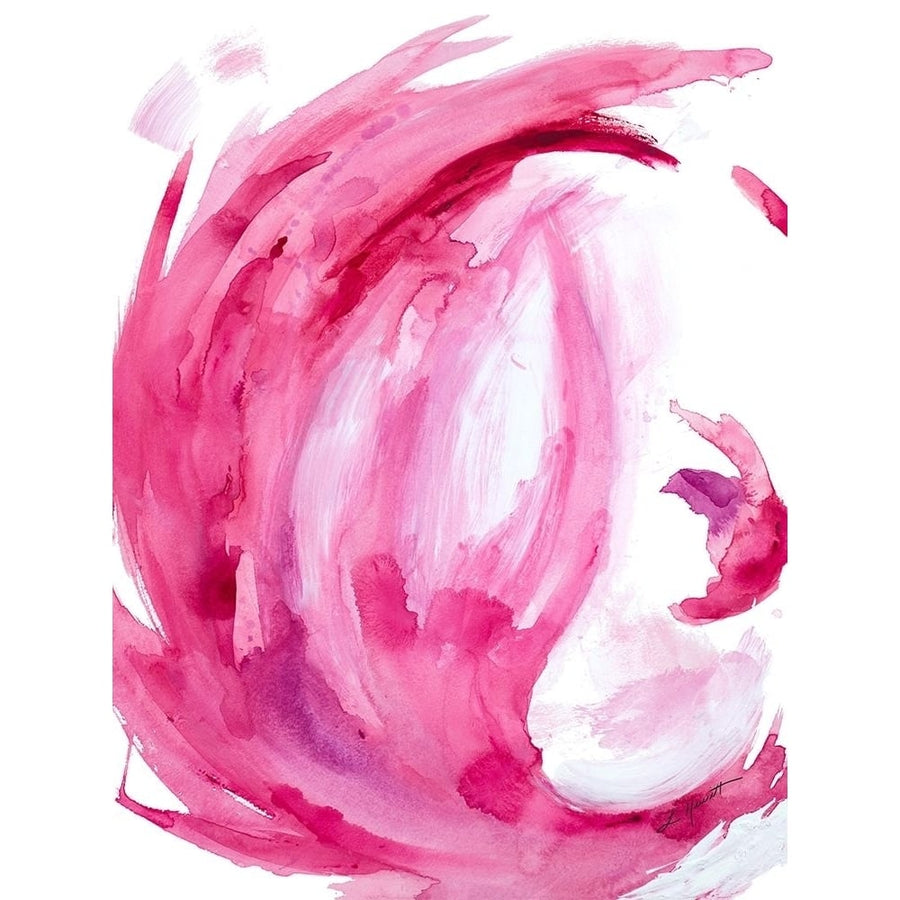 Pink Swirl II Poster Print by L. Hewitt-VARPDX13247 Image 1