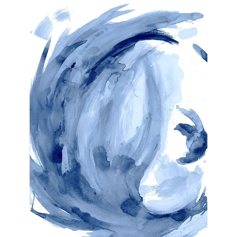 Blue Swirl II Poster Print by L. Hewitt-VARPDX13247C Image 1