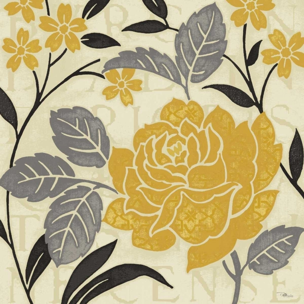 Perfect Petals II Yellow Poster Print by Pela Studio-VARPDX13286 Image 1