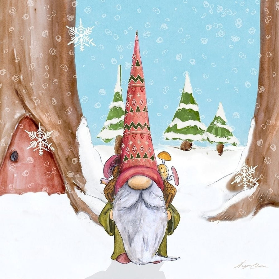 Winter Gnome I Poster Print by Hugo Edwins-VARPDX13292A Image 1