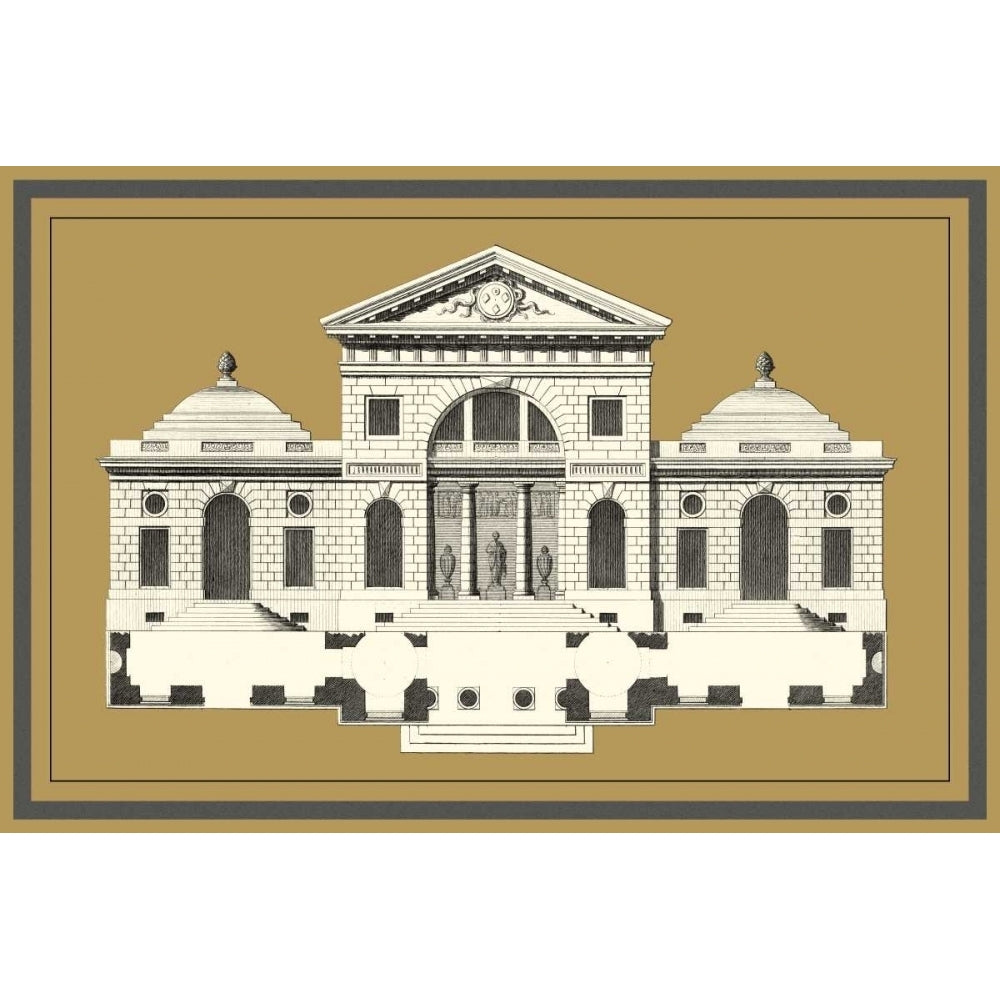 Grand Facade II Poster Print - Deneufforge-VARPDX13312Z Image 1