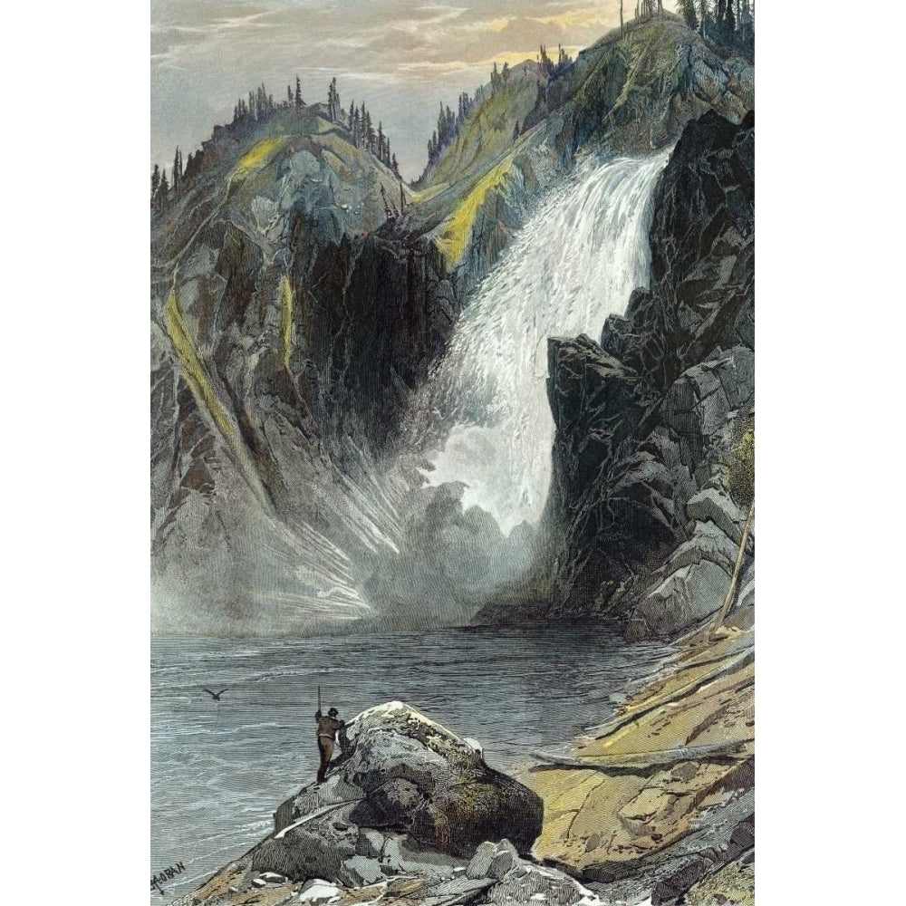 The Upper Yellowstone Falls-VARPDX133249 Image 1